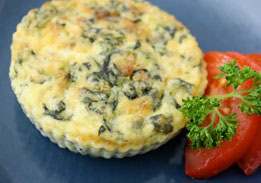 Crustless Spinach Quiche Twin Pack