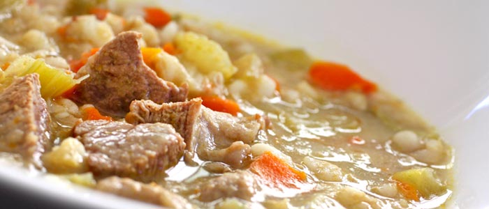 beef barley soup, good for you