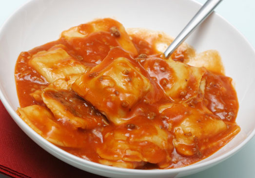 Cheese Ravioli with Marinara Sauce