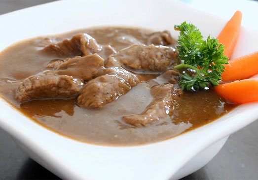 Beef With Bordelaise Sauce