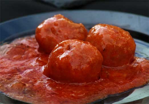 Turkey Meatballs Marinara