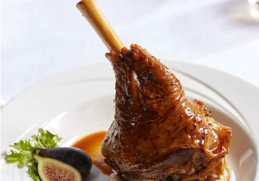 Braised Lamb Shank (Sous Vide)