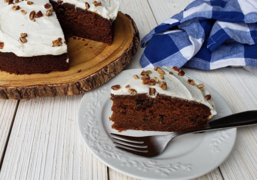 Spiced Pecan Rum Cake