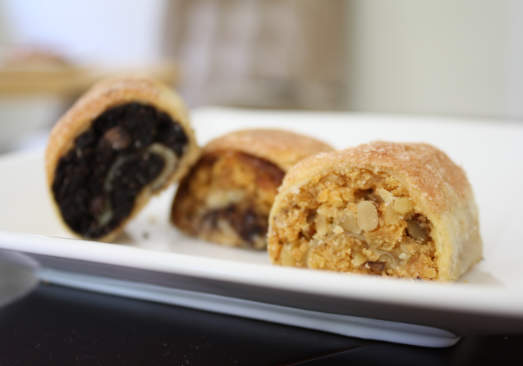 Handmade Rugulach Pastries Variety