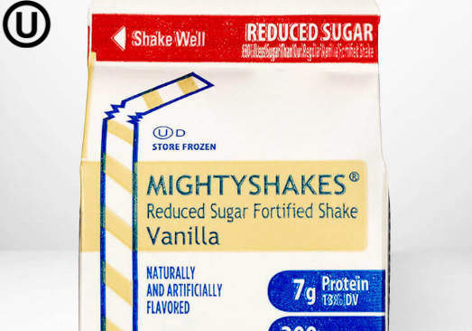 Mighty Shakes Vanilla - 4 oz (Reduced sugar), 12 Shakes