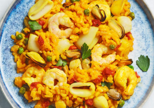 Seafood Paella