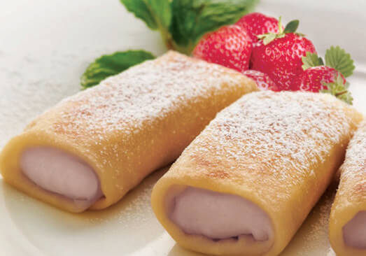 Strawberry Blintz