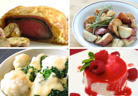 Beef Wellington Dinne