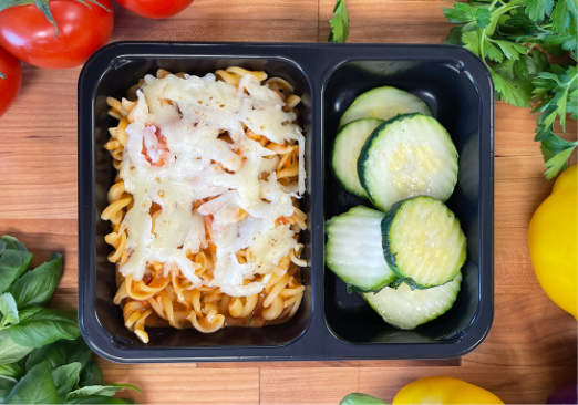 Protein Pasta A la Vodka with Zucchini - Individual Meal