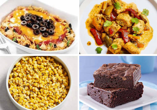 Tex-Mex Holiday Meal for Four