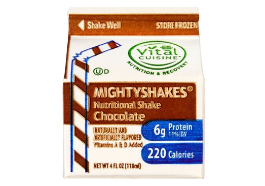 Mighty Shakes, Chocolate, 4 oz