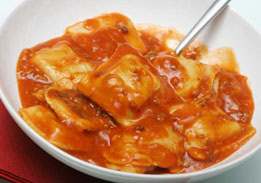 Cheese Ravioli with Marinara Sauce