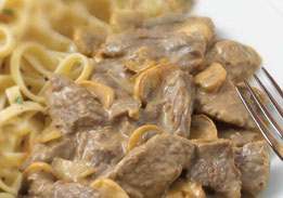 Beef Stroganoff with Noodles