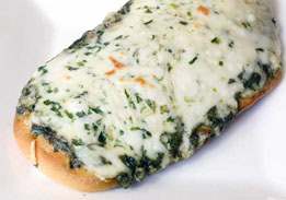Pesto and Cheese Flatbread