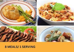 Meals for One (8 Meals) Bundle #6