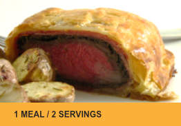 Beef Wellington Dinner