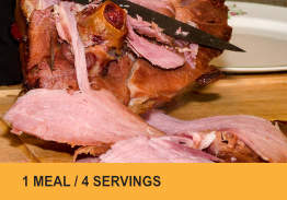 Ham Dinner for 4