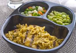 Creamy Chicken & Dumpling Noodles with Lima Beans & Winter Vegetables - Individual Meal