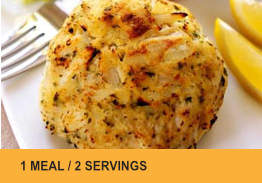 Crab Cake Dinner
