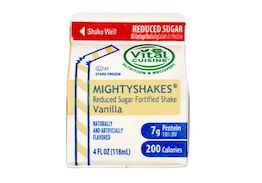 Mighty Shakes Vanilla - 4 oz (Reduced sugar), 12 Shakes