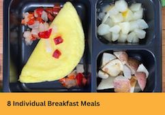 Meal Pack E - 8 Individual Breakfast Meals